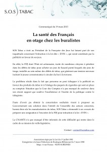 COMMUNIQUE OTAGE 19 MARS 13