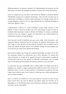 PRESIDENT DE LA REPUBLIQUE F HOLLANDE DISTRIBUTION TABAC 2 : E-CIG 21 JUIN 13